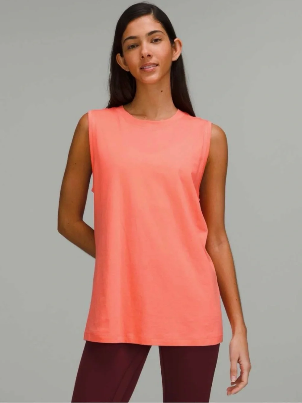 Lululemon All Yours Tank Top Athletic Muscle Tank Oversized Workout Yoga Run